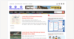 Desktop Screenshot of informasilomba.com